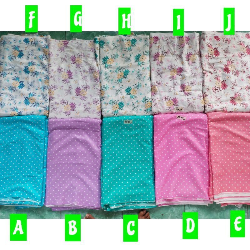 Kain Rayon Motif Santung Shantung Bahan Mukena Daster P Shopee Indonesia