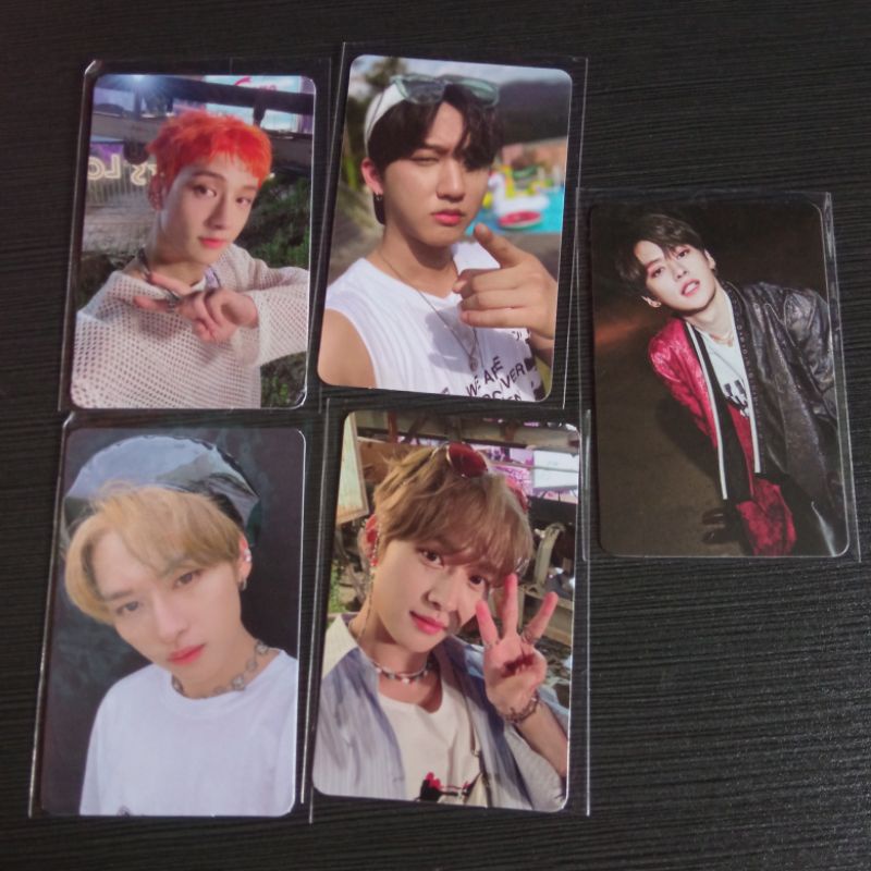 PHOTOCARD LEE KNOW BANGCHAN CHANGBIN STRAYKIDS NOEASY