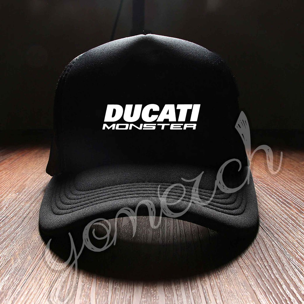 Topi Trucker Topi Jaring DUCATI Keren Murah Kaos Pria Keren TERLARIS AKS