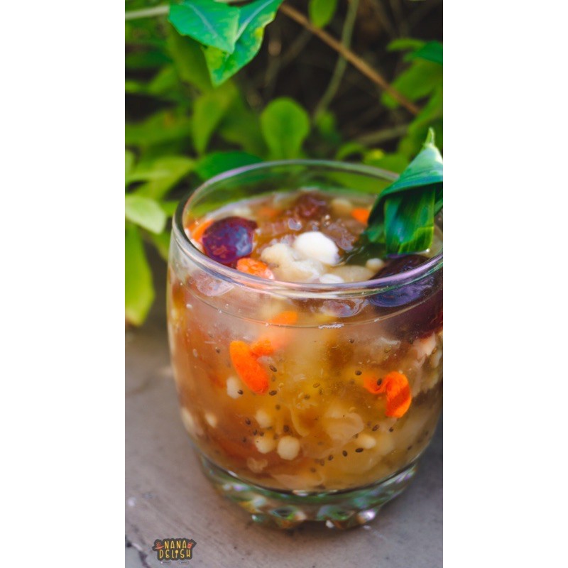 

peach gum kering