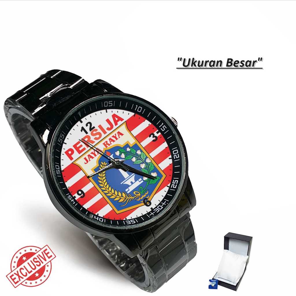 Jam Tangan Rantai Couple JAYA RAYA PERSIJA (Special)