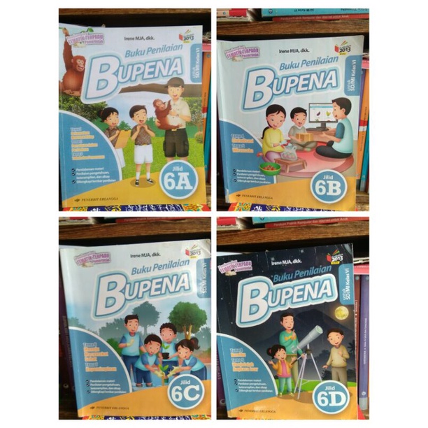 Bupena Bekas  SD kls.6A.B.C.D edisi revisi  k13