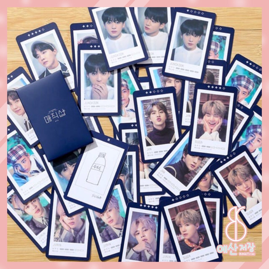 [BS] BISA COD KPOP BTS BT21 8pcs &amp; 5pcs Lomo Card Photo Card Kartu Foto Member - KP229