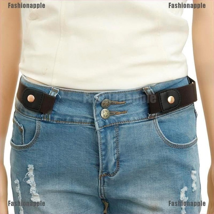 buckle free wait belt waist belt