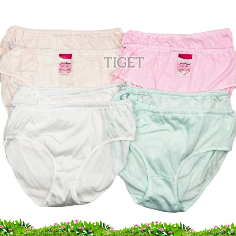 Undies Celana dalam Cd Wanita Ibu hamil bumil Bahan Katun Lembut Ukuran Big Size  jumbo full seperut murah jiashini