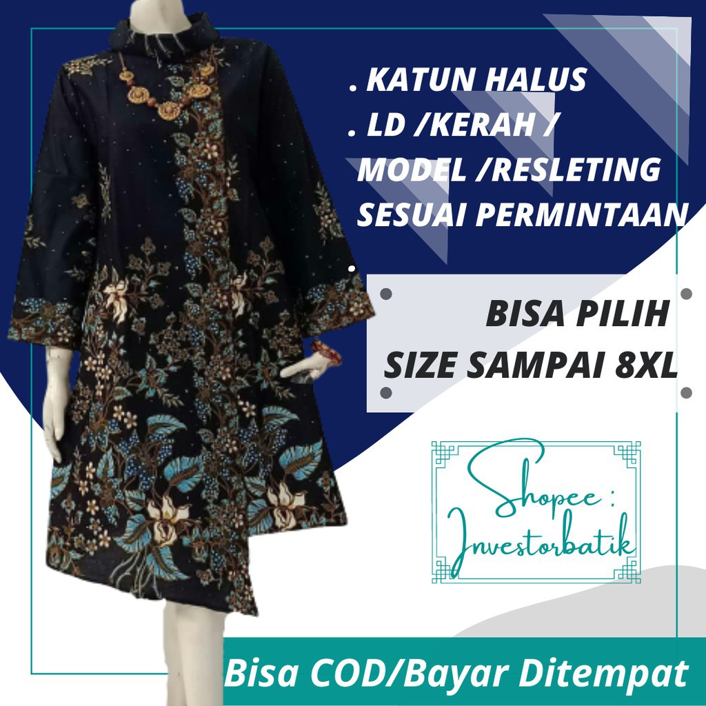 Harga Gila Atasna Batik Wanita Ppbtk07 Modern Batik Cassual Atasanbatik Wanitabatik /atasanbatik Modern Jumbo y9op6O3u9j71mX