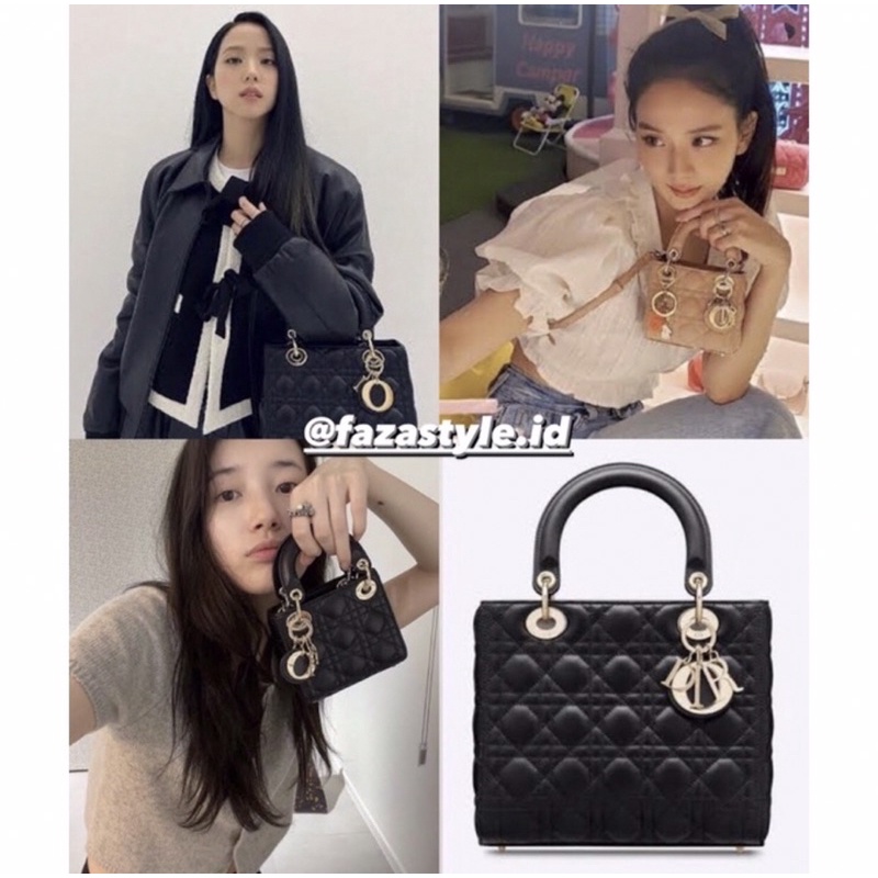 TAS DI0R SUZY JISOO BLACKPINK | FREE BOX NEW