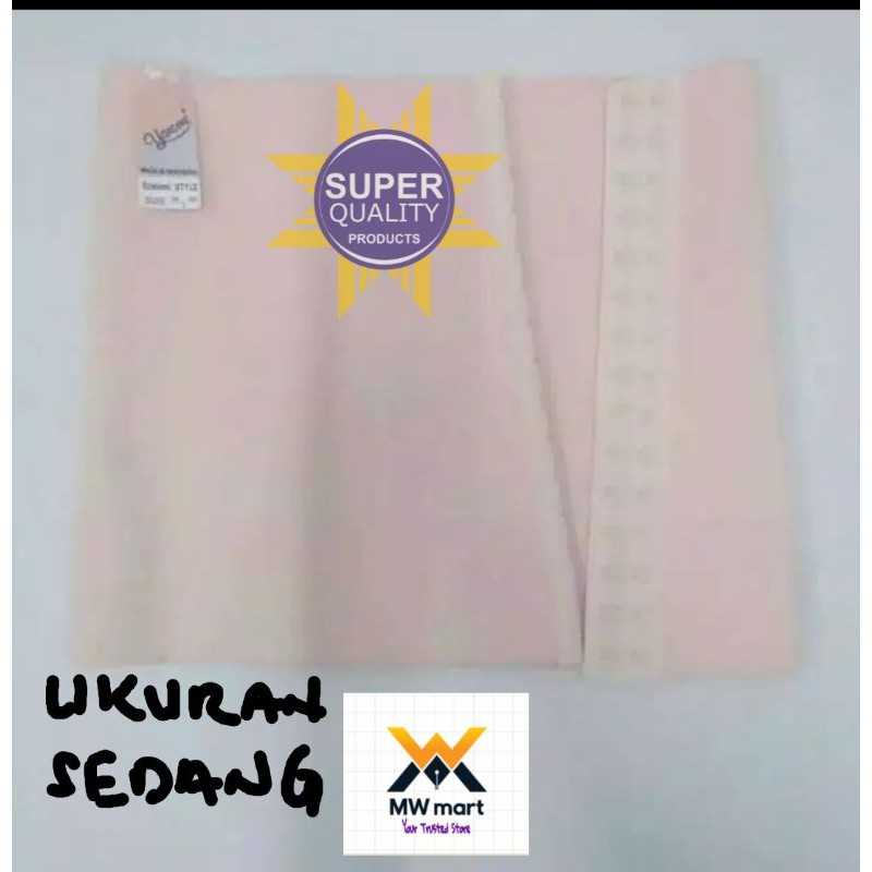 Korset stagen pelangsing perut kait elisa Yanome 123