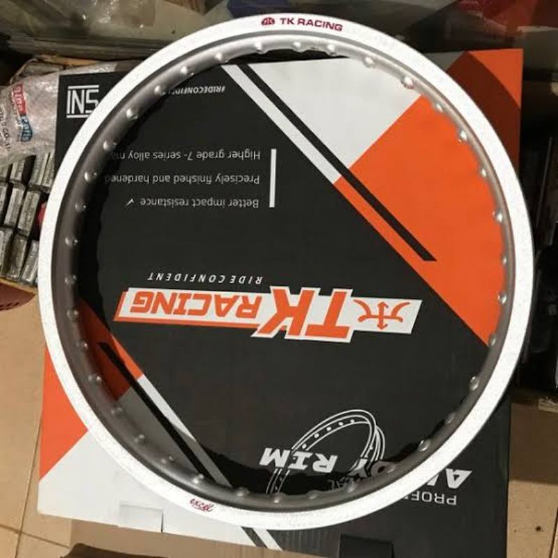 ALLOY/VELG TK 160x18 SILVER HITAM TITANIUM BRONZE KULIT JERUK EXCEL