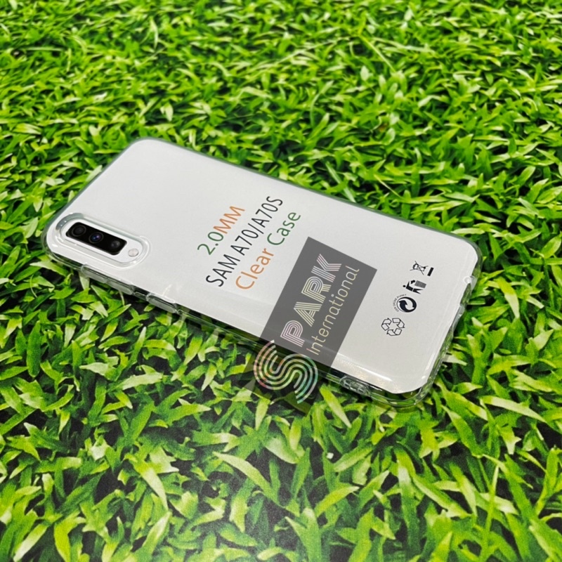 CLEAR CASE SLIM 2.0MM SAMSUNG A70S SOFTCASE TPU SAMSUNG A70S