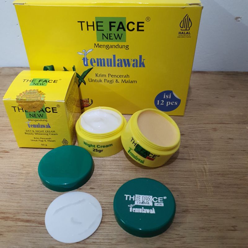 The Face New Temulawak sama Collagen Lightening Day&amp;Night Cream