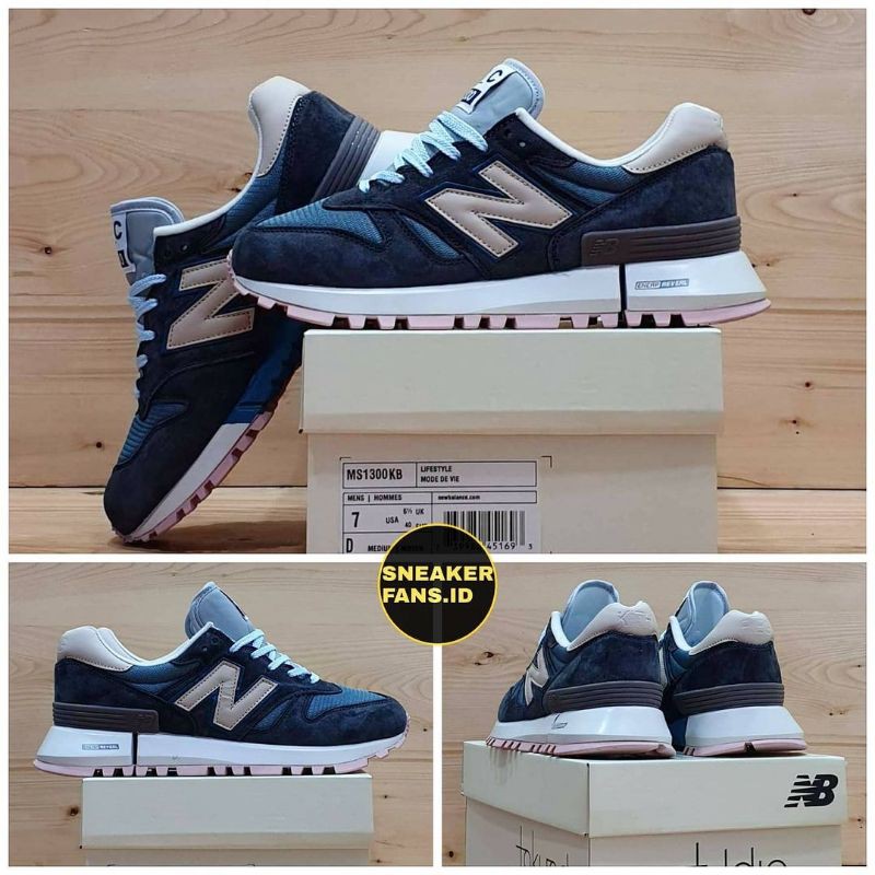 SEPATU NB 1300 TOKYO DESIGN X KITH RONNIE FLAG
