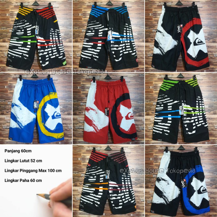 Exclusive  Celana Pendek Distro Surfing Surf Pantai Ripcurl Quiksilver DC Murah