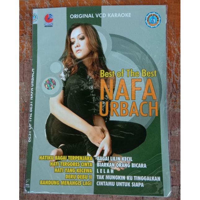 Kaset Vcd Original lagu Best of the best Nafa Urbach