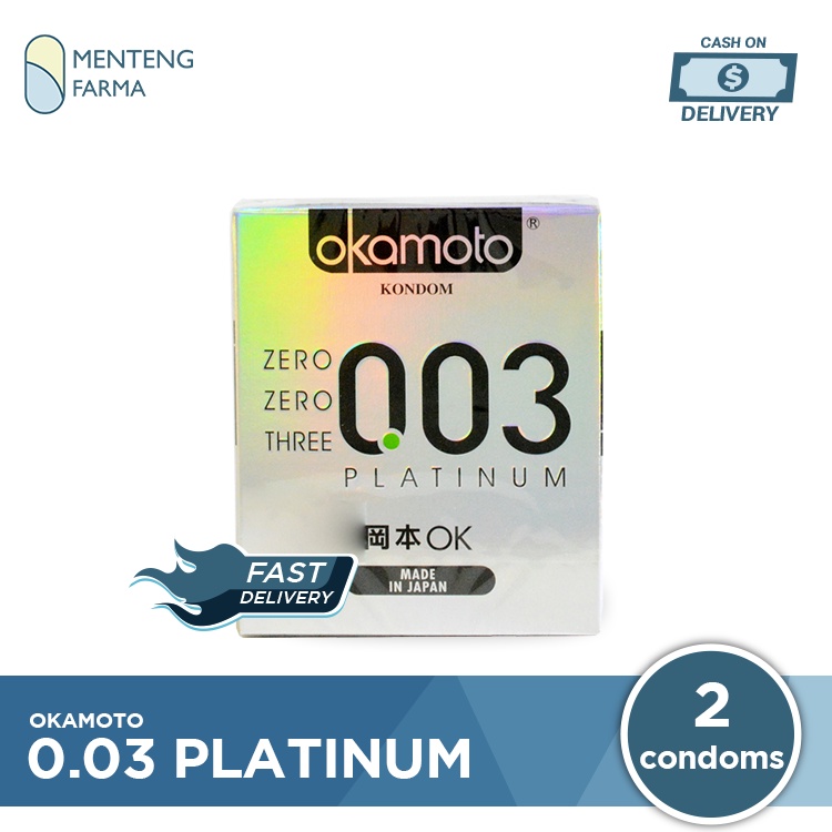 Kondom Okamoto 003 Platinum - Isi 2