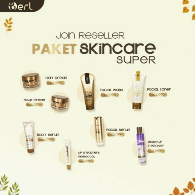 Paket Join Reseller // Paket Skincare