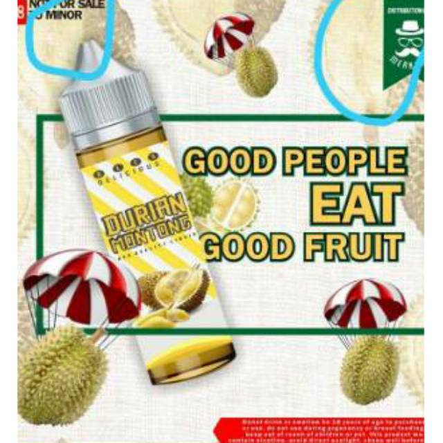 Liquid Premium Durian Montong 60ml Shopee Indonesia