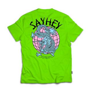 SAYHEY OFFICIAL GLOBE T SHIRT PRIA  KAOS PRIA  KAOS 