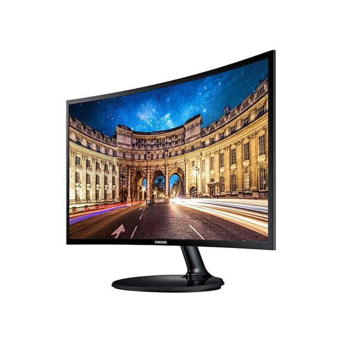 Monitor Samsung Curved LC24 24F390 24" Inch LCD LED Monitor HDMI+VGA