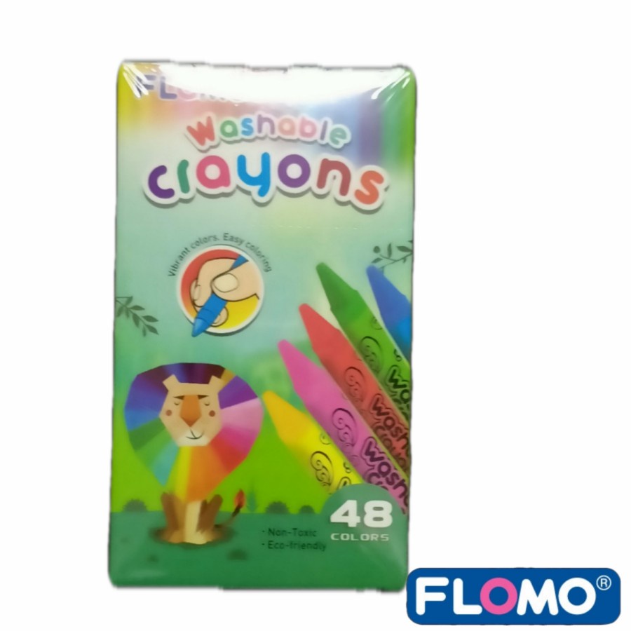 

Crayon Washable Flomo 48 Colour