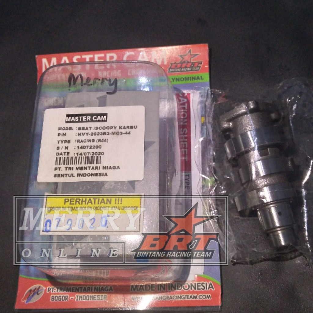 Promo 1402 Master Cam BRT 1403 Noken as Beat Karbu Spacy Scoopy KVY R Series