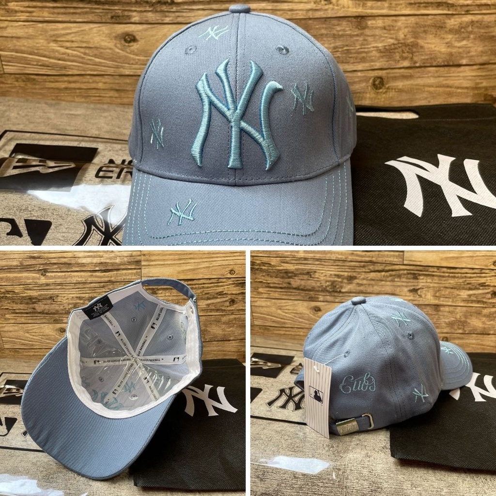 Topi MLB NY Cap FREE DUSTBAG / Topi Snapback Baseball Adjustable Topi Pria Wanita