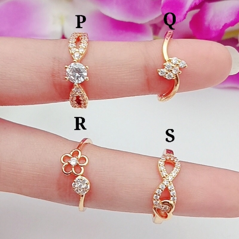 promo cincin wanita lapis mas 24 karat 36 model impor awet termurah star+
