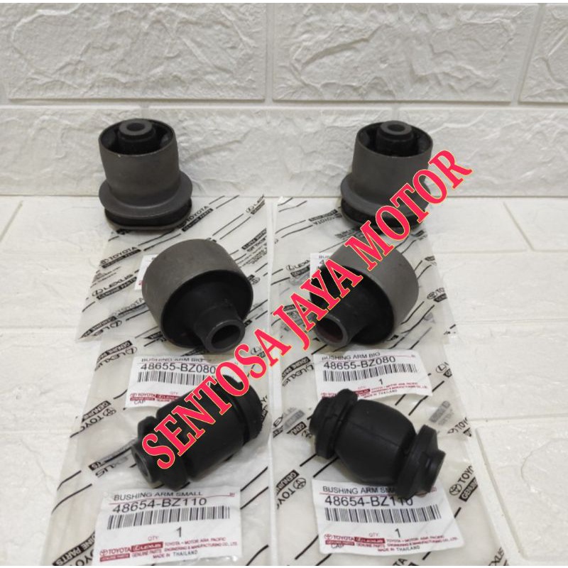 Bushing Arm Depan Belakang Agya ayla Original harga 6pc