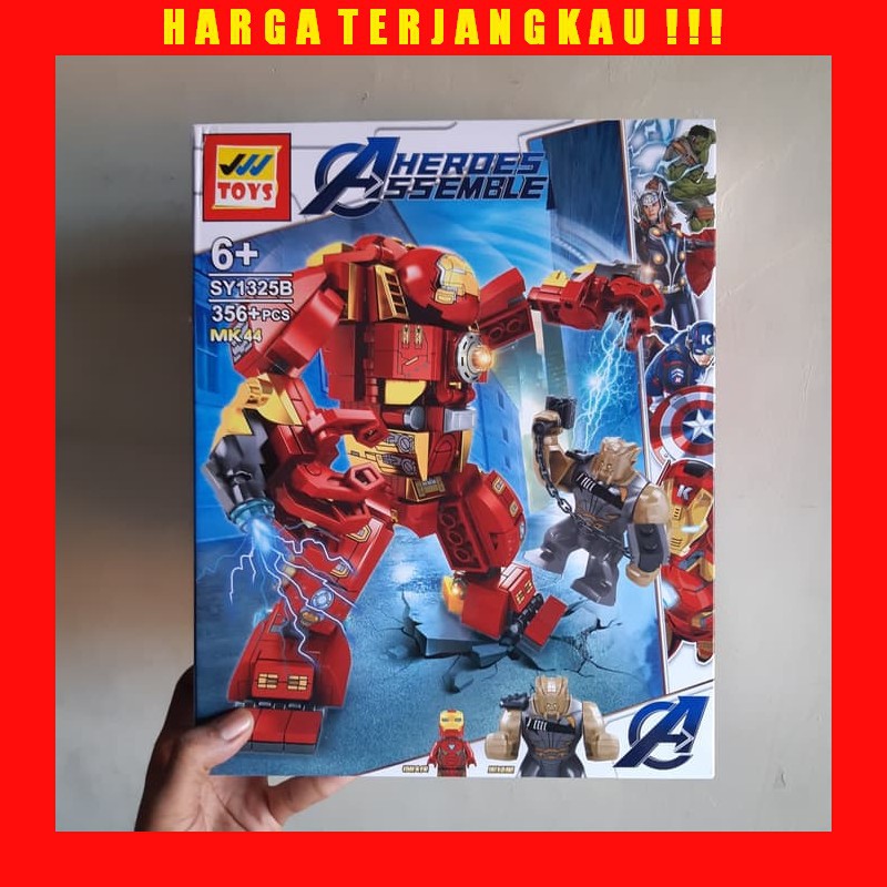 Lego Brick Hulkbuster Ironman - Mainan Figure Avengers Anak Edukatif