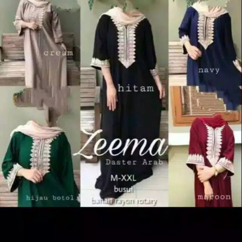 gamis renda zeema