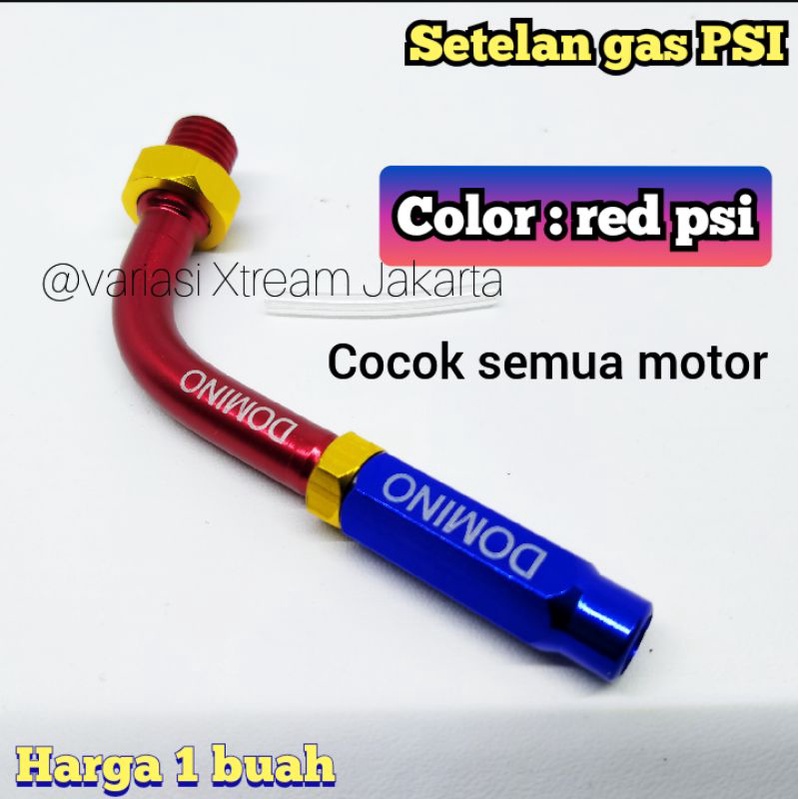 Stelan L Gas Spontan Two Tone L gas Twotone MERAH