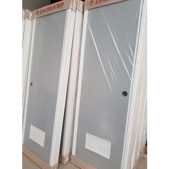 :::::::] Pintu PVC Abu Merek DAIMARU Untuk Kamar Mandi / WC