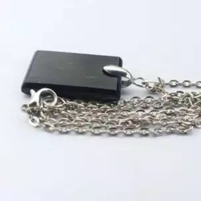 Kalung liontin terapi kesehatan giok blackjade Aceh