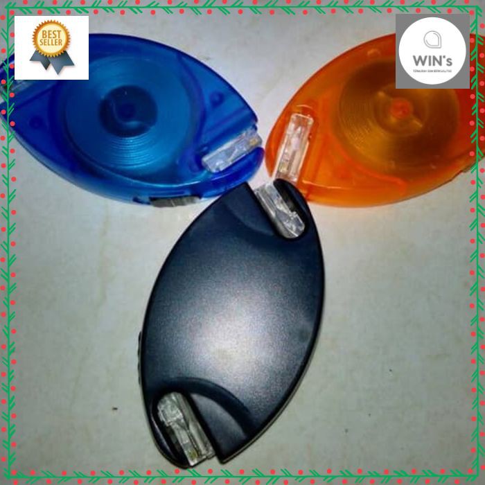 C466 Kabel LAN 2-5 Meter RJ45 Tarik Ulur Kabel LAN portable Kabel LAN unik Kabel LAN mini