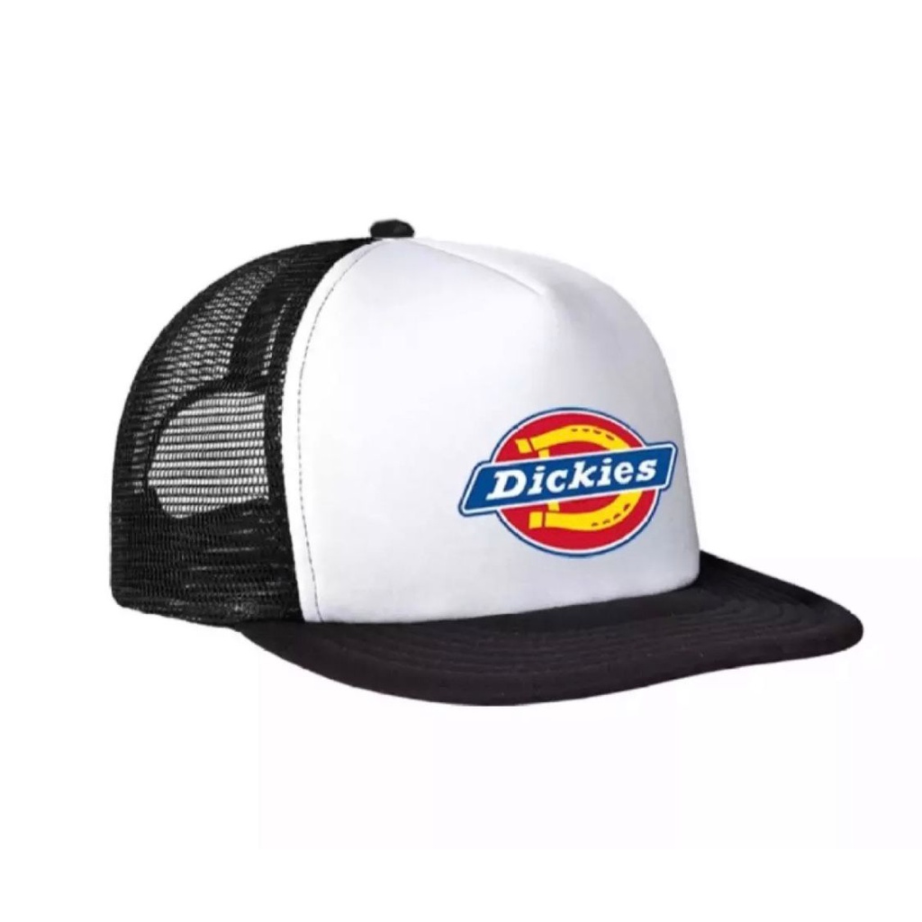 Topi Snapback Jaring / Topi Trucker / Topi Baseball / Topi Distro / Dickis logo