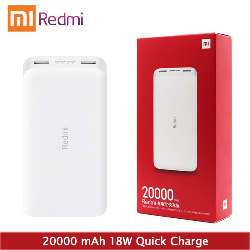 PowerBank Redmi 10.000mAh &amp; 20.000mAh 2USB