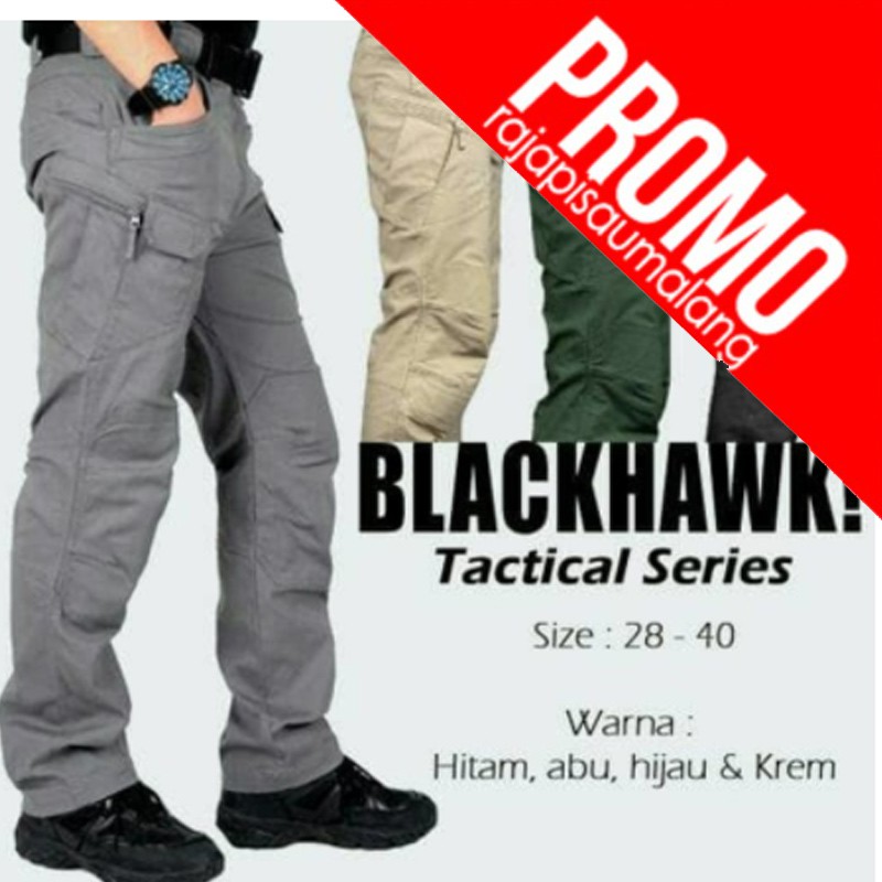 celana tactical blackhawk panjang gunung/celana polisi/blackhawk