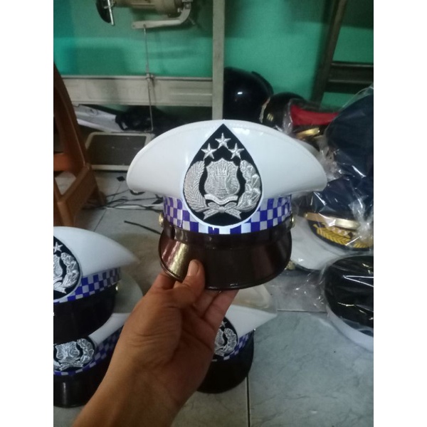 topi pet lantas polantas topi pet polwan