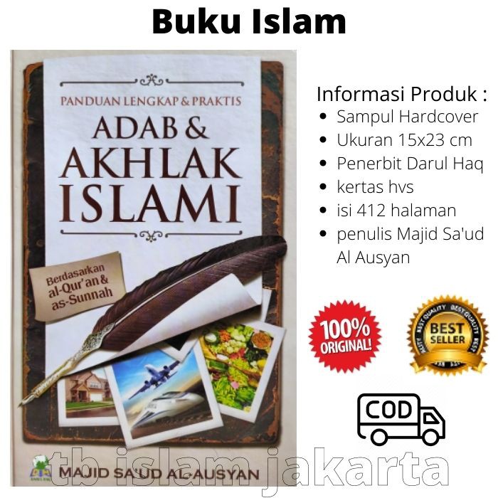 Panduan Lengkap dan Praktis Adab & Akhlak Islami Darul Haq Buku Adab dan Akhlak Islam