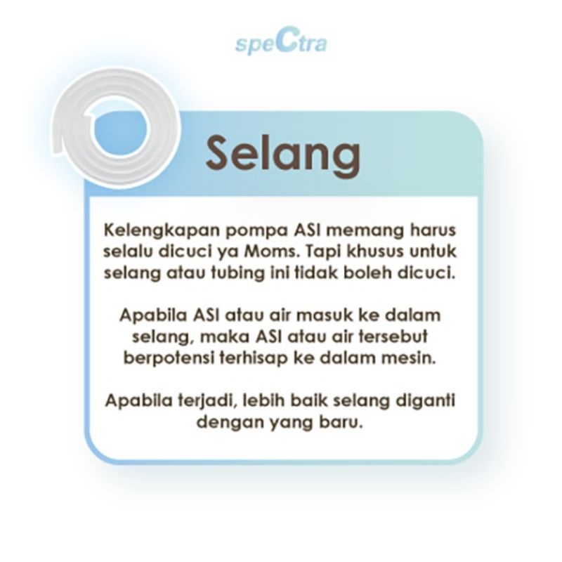 Spectra Selang Pompa Asi