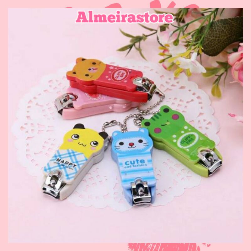 Gunting Kuku / Jepit Kuku Karakter Unik Dan Lucu / Cute Nail Clippers