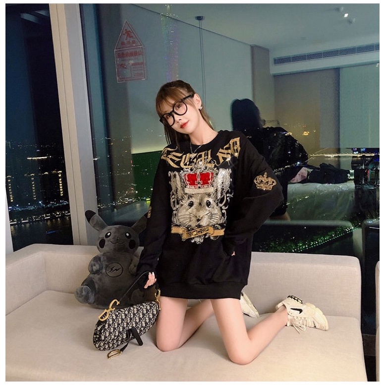 SWEATER IMPORT PRIA WANITA ASIA KOREA JEPANG ORIGINAL WINGS GLAMOUR JY12