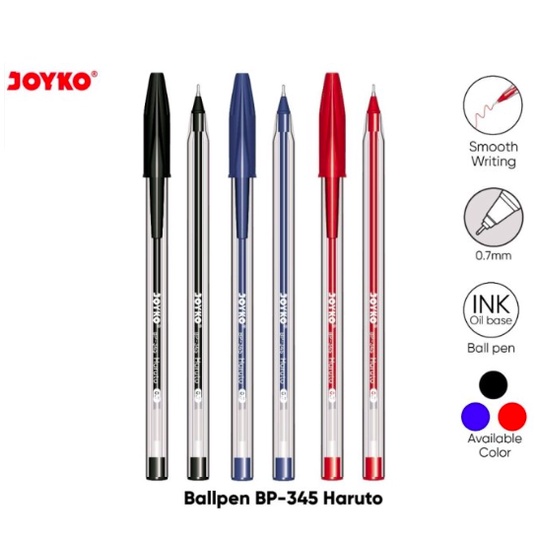 

[ISTY] Pulpen Joyko BP-345 Haruto / pena joyko BP 345