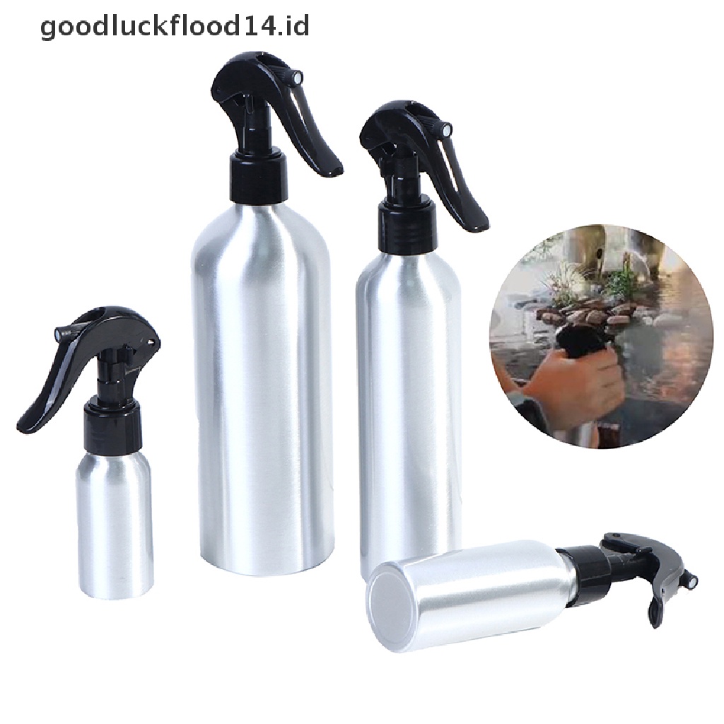 [OOID] 50-500ML Aluminum Bottle Empty Spray Bottles Pump Sprayer Fine Mist Spray ID