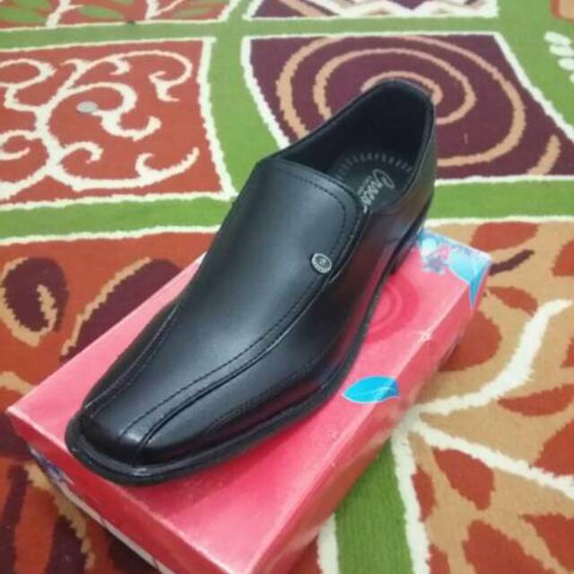 Sepatu Pantofel Pantovel Fantopel Fantovel Vantopel Vantofel Pria Formal Skin Crocs Black Glossy
