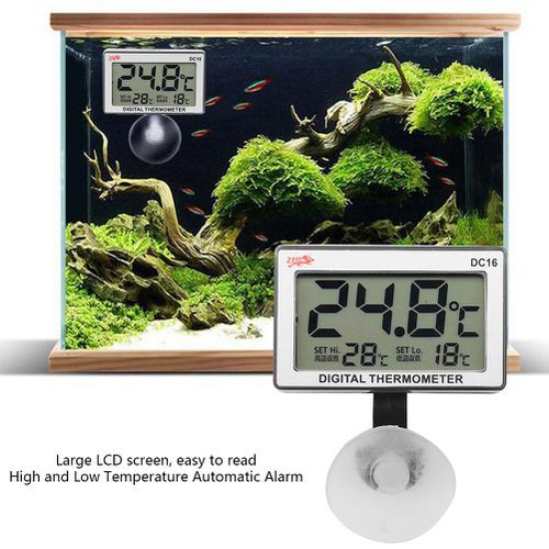 Jual Thermometer Lcd Digital Fish Tank Aquarium Thermometer Dc 16 Indonesia Shopee Indonesia