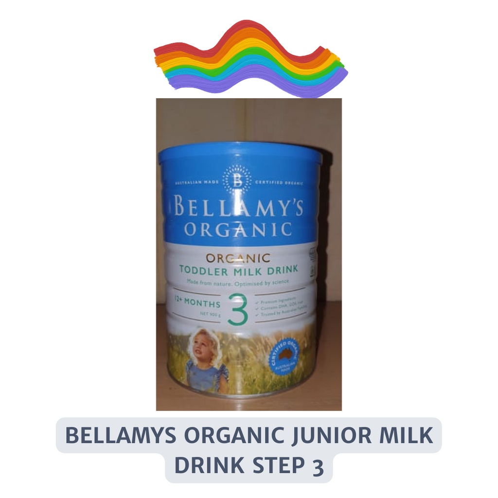 Paket Hemat Bellamy's Organic Step 3 susu formula