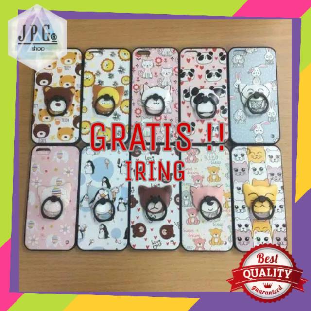 GRATIS IRING PROMO GROSIR SOFTCASE HP HANDPHONE CASING FUZE CASE GAMBAR KARAKTER
