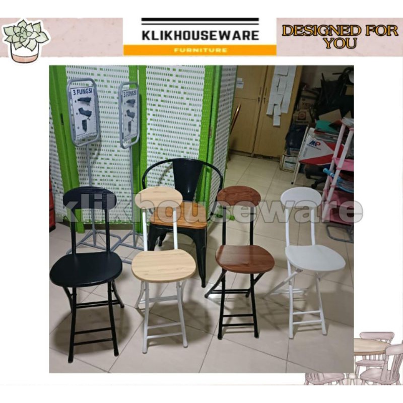 Kursi Kayu Kaki Besi Kursi Cafe Kursi Serbaguna