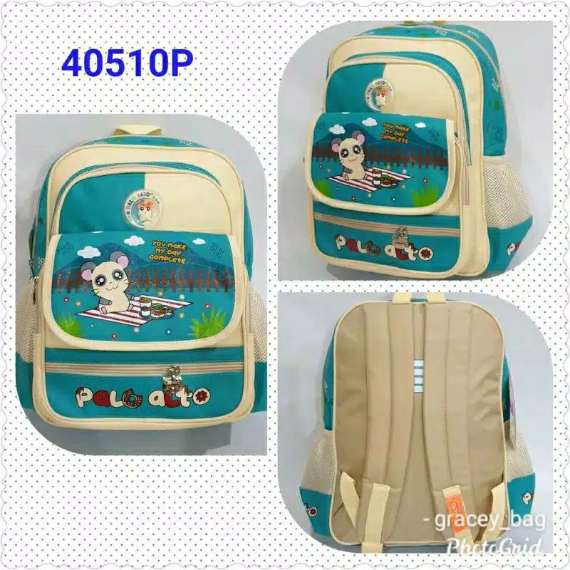 Tas ransel anak sekolah/tas gendong anak/ Tas punggung Palo alto original